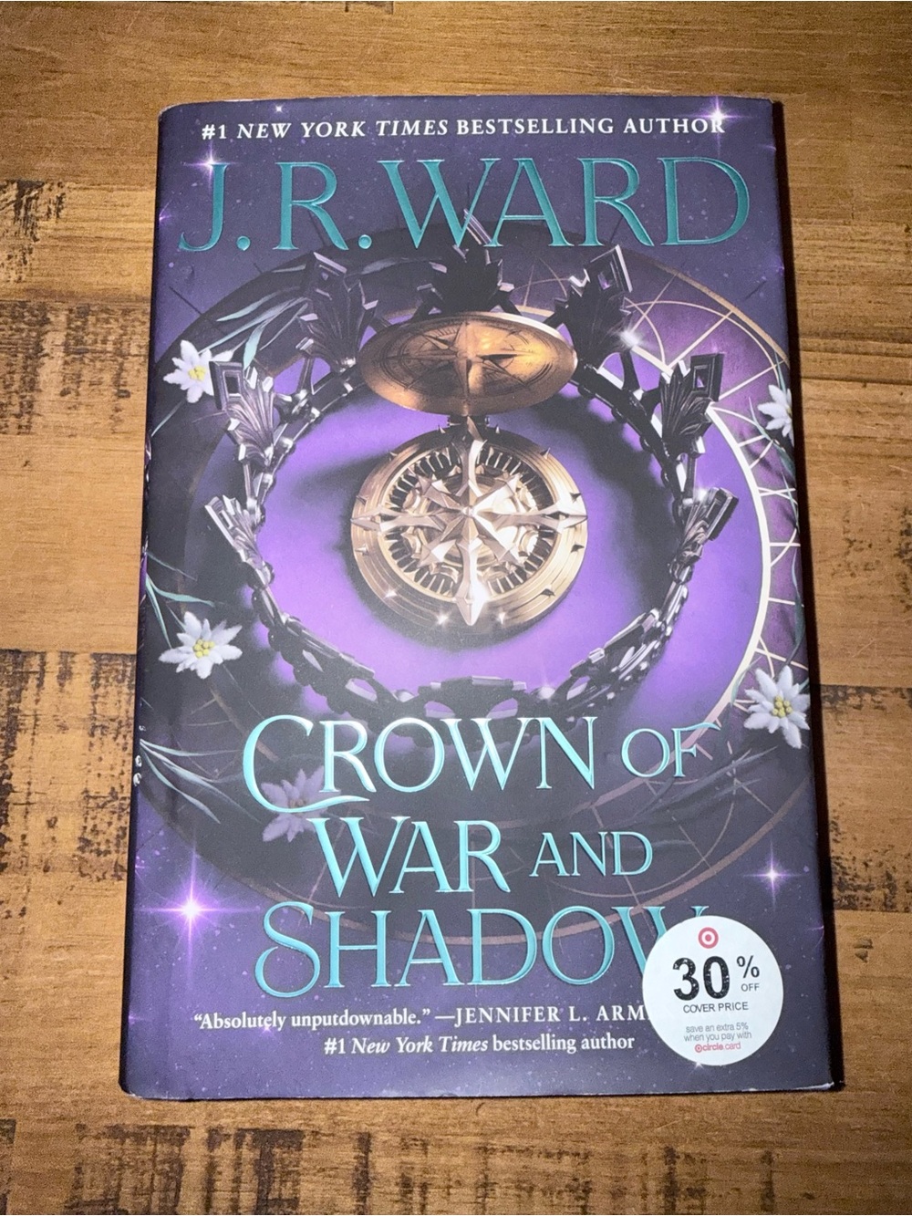 📚 Crown of War and Shadow by J.R. Ward — Hardcover, NWT Book